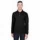 Harriton M265L Men's 5.6 oz. Easy Blend Long-Sleeve Polo