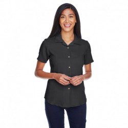 Harriton M570W Ladies Bahama Cord Camp Shirt