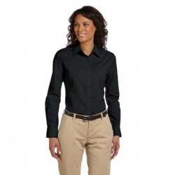 Harriton M510W Ladies 3.1 oz. Essential Poplin