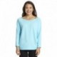 Next Level Apparel 6951 Ladies French Terry 3/4-Sleeve Raglan