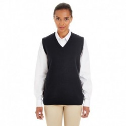 Harriton M415W Ladies Pilbloc V-Neck Sweater Vest