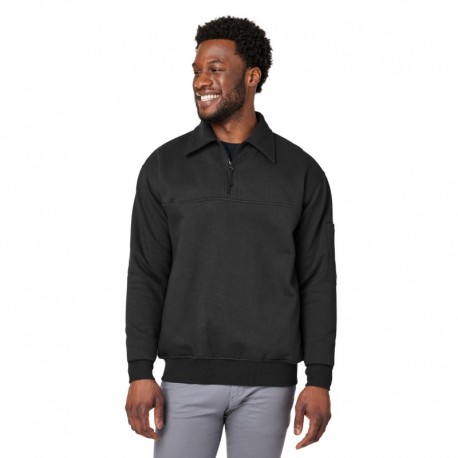 Harriton M712 Men's ClimaBloc Heavyweight Tactical Quarter-Zip