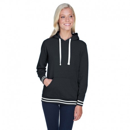 J America JA8651 Ladies Relay Hooded Sweatshirt