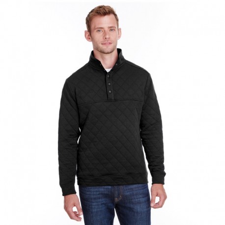 J America JA8890 Adult Quilted Snap Pullover