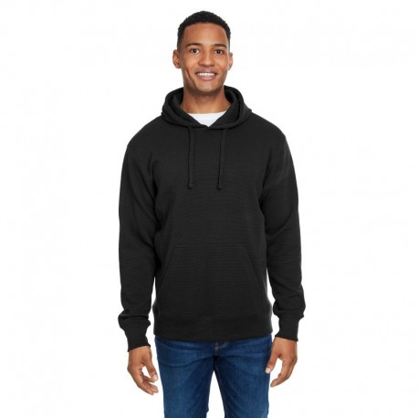 J America JA8706 Ripple Fleece Pulllover Hooded Sweatshirt