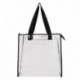 Liberty Bags OAD5006 OAD Clear Tote w/ Gusseted And Zippered Top