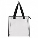 Liberty Bags OAD5006 OAD Clear Tote w/ Gusseted And Zippered Top