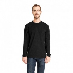 Next Level Apparel 6411 Unisex Sueded Long-Sleeve Crew