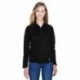 North End 78187 Ladies Radar Quarter-Zip Performance Long-Sleeve Top