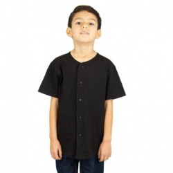 Shaka Wear SHBBJY Youth 7 oz., 100% US Cotton Baseball Jersey