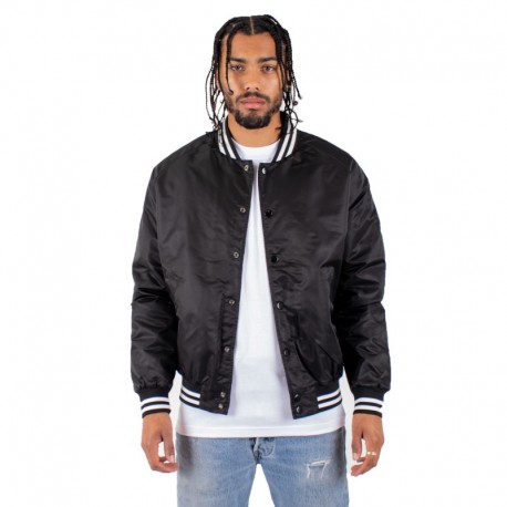 Shaka Wear SHVBJ Men's Varsity Bomber Jacket