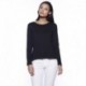 StarTee ST1471 Ladies CVC High Low Long-Sleeve T-Shirt