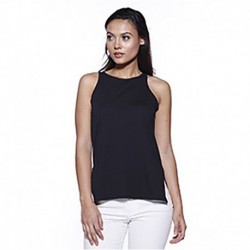 StarTee ST1481 Ladies CVC Side Slit Tank