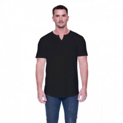 StarTee ST2422 Men's 4.3 oz., CVC Slit V-Neck T-Shirt