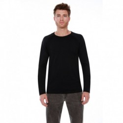 StarTee ST2477 Men's CVC Long-Sleeve Raglan