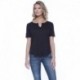 StarTee ST1822 Ladies Cotton/Modal Slit V-Neck