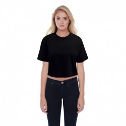 StarTee ST1110 Ladies Crop Boyfriend T-Shirt