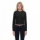 StarTee ST1170 Ladies Long-Sleeve Crop Boyfriend T-Shirt