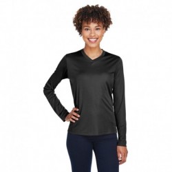 Team 365 TT11WL Ladies Zone Performance Long-Sleeve T-Shirt