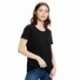 US Blanks US115 Ladies Short-Sleeve Loose Fit Boyfriend Tee