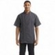 Artisan Collection by Reprime RP906 Unisex Zip-Close Short Sleeve Chef's Coat