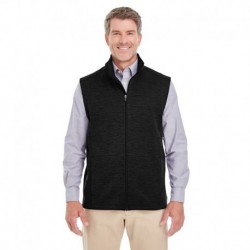 Devon & Jones DG797 Men's Newbury Melange Fleece Vest