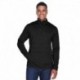 Devon & Jones DG798 Men's Newbury Melange Fleece Quarter-Zip