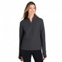 North End NE725W Ladies Spirit Textured Quarter-Zip