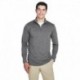 UltraClub 8618 Men's Cool & Dry Heathered Performance Quarter-Zip