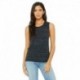 Bella + Canvas B8803 Ladies Flowy Scoop Muscle Tank