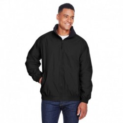 Harriton M740 Adult Fleece-Lined Nylon Jacket