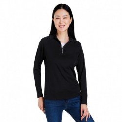 Core365 CE418W Ladies Origin Performance Pique Quarter-Zip