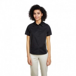 Harriton M586W Ladies Flash IL Colorblock Short Sleeve Shirt