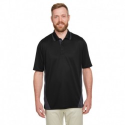 Harriton M386T Men's Tall Flash Snag Protection Plus IL Colorblock Polo