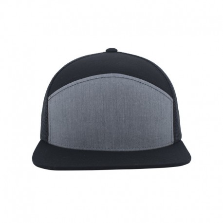 Pacific Headwear P787 6-Panel Arch Trucker Snapback Cap