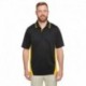 Harriton M386 Men's Flash Snag Protection Plus IL Colorblock Polo