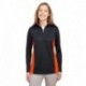 Harriton M786W Ladies Flash Snag Protection Plus IL Colorblock Quarter-Zip