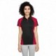 Harriton M385W Ladies Advantage Snag Protection Plus IL Colorblock Polo