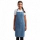 Artisan Collection by Reprime RP154 Unisex 'Colours' Recycled Bib Apron with Pocket