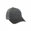 Adams EN102 Pigment-Dyed Twill & Mesh 5 Panel Trucker Cap