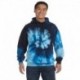 Tie-Dye CD877 Adult Tie-Dyed Pullover Hooded Sweatshirt