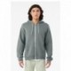 Bella + Canvas 3739 Unisex Sponge Fleece Full-Zip Hooded Sweatshirt