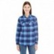 Burnside B5210 Ladies Plaid Boyfriend Flannel Shirt