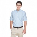 UltraClub 8972 Men's Classic Wrinkle-Resistant Short-Sleeve Oxford