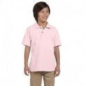 Harriton M200Y Youth 6 oz. Ringspun Cotton Pique Short-Sleeve Polo