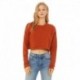 Bella + Canvas B7503 Ladies Cropped Fleece Crew