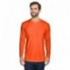 UltraClub 8422 Adult Cool & Dry Sport Long-Sleeve Performance Interlock T-Shirt