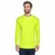 UltraClub 8422 Adult Cool & Dry Sport Long-Sleeve Performance Interlock T-Shirt