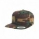 Yupoong 6089 Adult 6-Panel Structured Flat Visor Classic Snapback