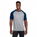 Team 365 TT62 Unisex Zone Colorblock Raglan T-Shirt